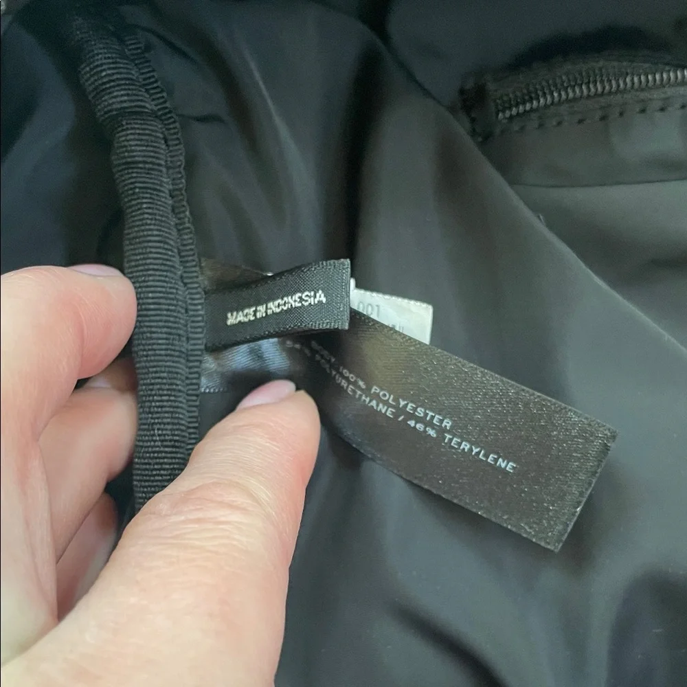 Black Quilted Weekender Bag